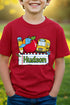 Youth Personalized Back-to-School Name Tag Boy Short Sleeve Relaxed Fit T-Shirt *Enter Kid's Name