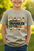 Youth Personalized Camo Pencil Pack Short Sleeve Relaxed Fit T-Shirt *Enter Kid's Name