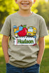 Youth Personalized Back-to-School Name Tag Boy Short Sleeve Relaxed Fit T-Shirt *Enter Kid's Name