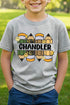 Youth Personalized Camo Pencil Pack Short Sleeve Relaxed Fit T-Shirt *Enter Kid's Name