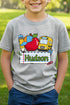 Youth Personalized Back-to-School Name Tag Boy Short Sleeve Relaxed Fit T-Shirt *Enter Kid's Name