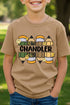 Youth Personalized Camo Pencil Pack Short Sleeve Relaxed Fit T-Shirt *Enter Kid's Name