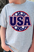 Youth Circle USA Short Sleeve Relaxed Fit T-Shirt