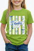 Personalized Floral Pennant Banner T-Shirt -- Available in Adult & Youth Sizes