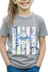 Personalized Floral Pennant Banner T-Shirt -- Available in Adult & Youth Sizes