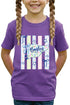Personalized Floral Pennant Banner T-Shirt -- Available in Adult & Youth Sizes