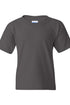 Youth Johnson Elementary Checkered School Short Sleeve Relaxed Fit T-Shirt