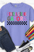 Youth General Greene Gators Checkered School & Mascot Short Sleeve Relaxed Fit T-Shirt