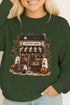 Brew & Boo Coffee Shop Heavy Cotton Long Sleeve Adult T-Shirt