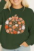 Pumpkin Patch Palette Heavy Cotton Long Sleeve Adult T-Shirt