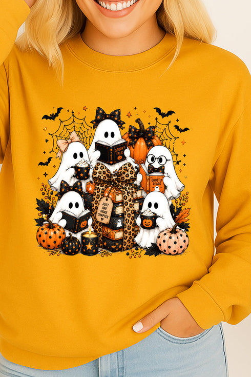 Books & Boos Heavy Cotton Long Sleeve Adult T-Shirt