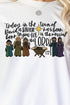 Nativity Doodle Heavy Cotton Long Sleeve Adult T-Shirt