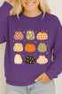 Patchwork Pumpkin Parade Heavy Cotton Long Sleeve Adult T-Shirt