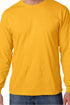Holiday Highland Cow Heavy Cotton Long Sleeve Adult T-Shirt