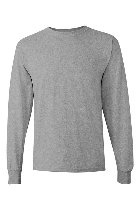 Purple Highland Halloween Heavy Cotton Long Sleeve Adult T-Shirt
