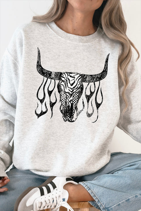 Smokin' Steer Unisex NuBlend Crew Sweatshirt