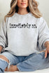 Immediately No Unisex NuBlend Crew Sweatshirt