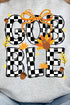 Checkered Gobble Coquette Unisex NuBlend Crew Sweatshirt