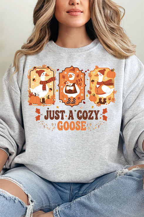 Just A Cozy Goose Unisex NuBlend Crew Sweatshirt