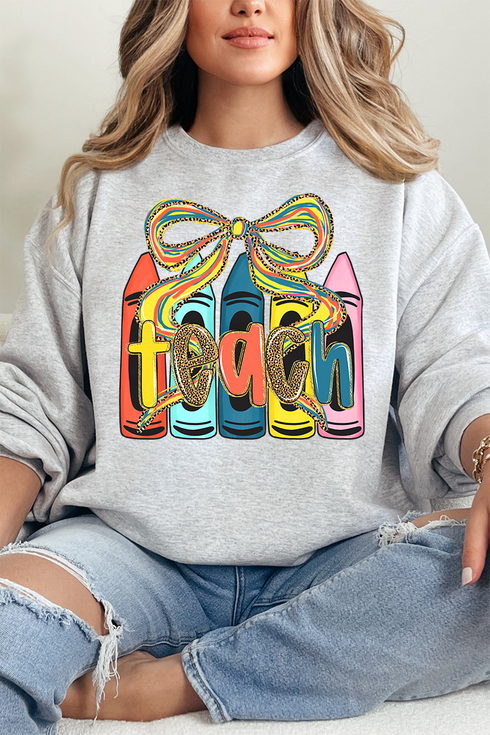Teach And Tie Unisex NuBlend Crew Sweatshirt