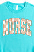 Checkerboard Nurse Unisex NuBlend Crew Sweatshirt
