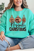 Howdy Horse Christmas Unisex NuBlend Crew Sweatshirt