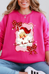 Preppy Santa Coquette Unisex NuBlend Crew Sweatshirt