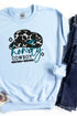 Faux Embroidery Howdy Cowboy Transfer Unisex NuBlend Crew Sweatshirt