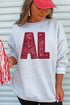 Faux Sequin AL Transfer Unisex NuBlend Crew Sweatshirt