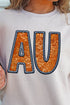 Faux Sequin AU Transfer Unisex NuBlend Crew Sweatshirt