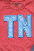 Faux Sequin Blue TN Transfer Unisex NuBlend Crew Sweatshirt
