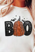 Faux Sequin Boo Transfer Unisex NuBlend Crew Sweatshirt