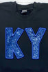 Faux Sequin KY Transfer Unisex NuBlend Crew Sweatshirt