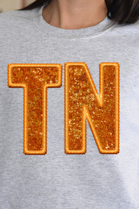 Faux Sequin TN Transfer Unisex NuBlend Crew Sweatshirt