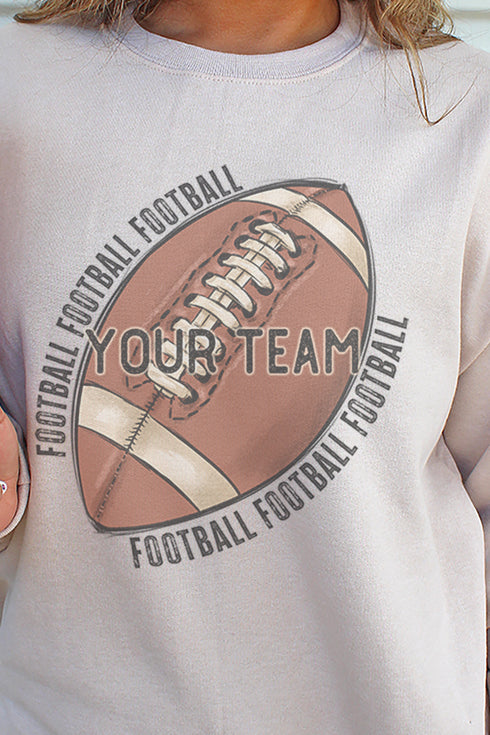 Football Pride-Your Team Unisex NuBlend Crew Sweatshirt