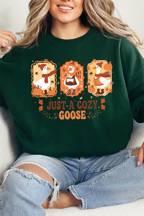 Just A Cozy Goose Unisex NuBlend Crew Sweatshirt