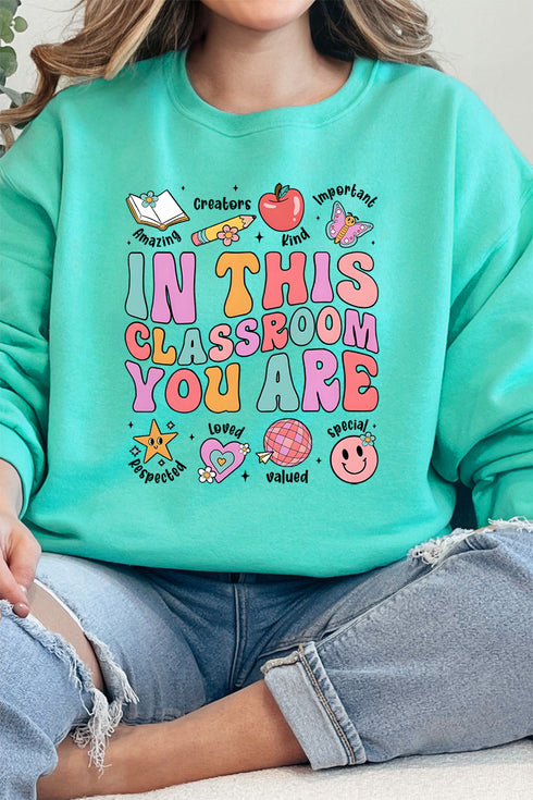In The Classroom Unisex NuBlend Crew Sweatshirt