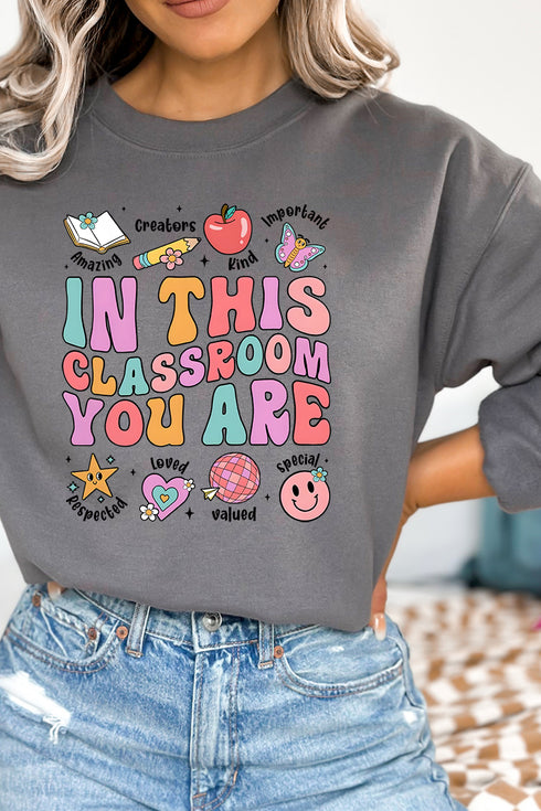 In The Classroom Unisex NuBlend Crew Sweatshirt