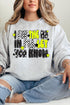 I Put The No In I'll Let You Know Unisex NuBlend Crew Sweatshirt