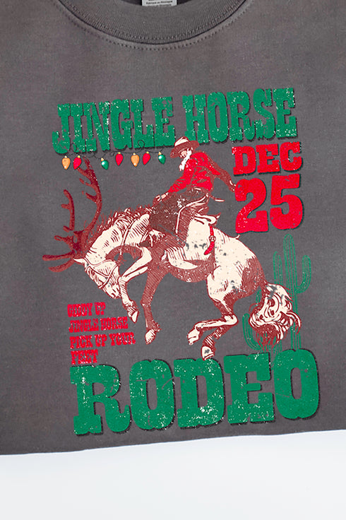 Jingle Horses Rodeo Unisex NuBlend Crew Sweatshirt