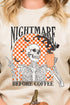 Nightmare Before Coffee Unisex NuBlend Crew Sweatshirt
