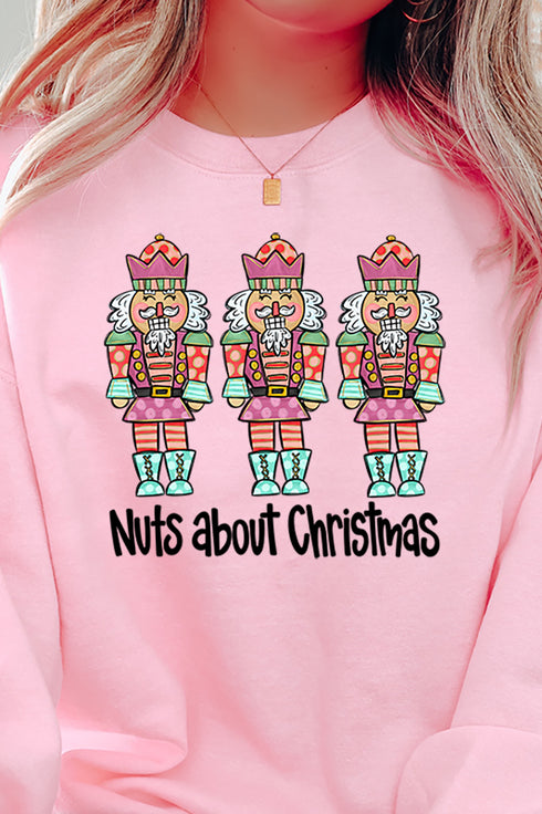 Nuts About Christmas Unisex NuBlend Crew Sweatshirt