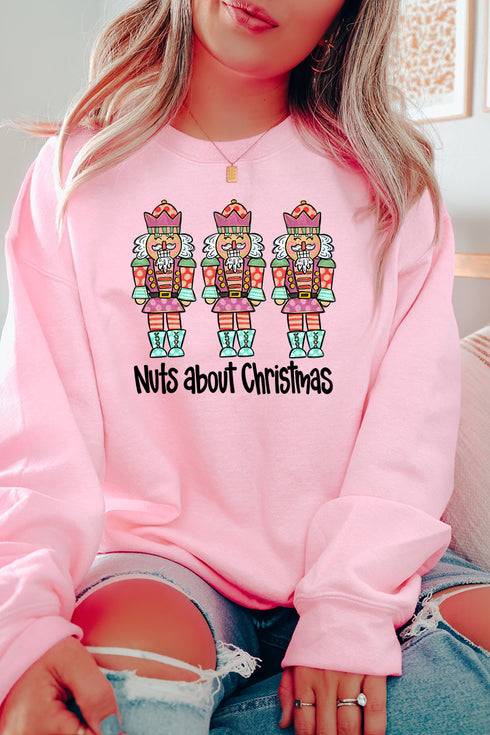 Nuts About Christmas Unisex NuBlend Crew Sweatshirt