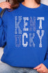 Patchwork Kentucky Unisex NuBlend Crew Sweatshirt