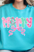 Merry In Lace Unisex NuBlend Crew Sweatshirt