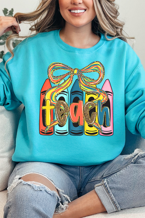 Teach And Tie Unisex NuBlend Crew Sweatshirt
