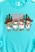 Snow Country Western Christmas Unisex NuBlend Crew Sweatshirt