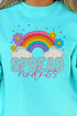 Spread Kindness Faux Embroidery Transfer Unisex NuBlend Crew Sweatshirt
