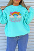 Spread Kindness Faux Embroidery Transfer Unisex NuBlend Crew Sweatshirt