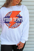 Team Strike Orange and Navy Unisex NuBlend Crew Sweatshirt